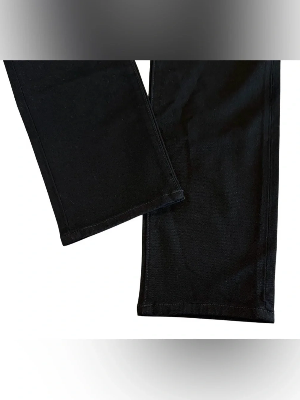 NWT True Religion Rocco Relaxed Skinny Jeans 34x32 Black Flap Pocket